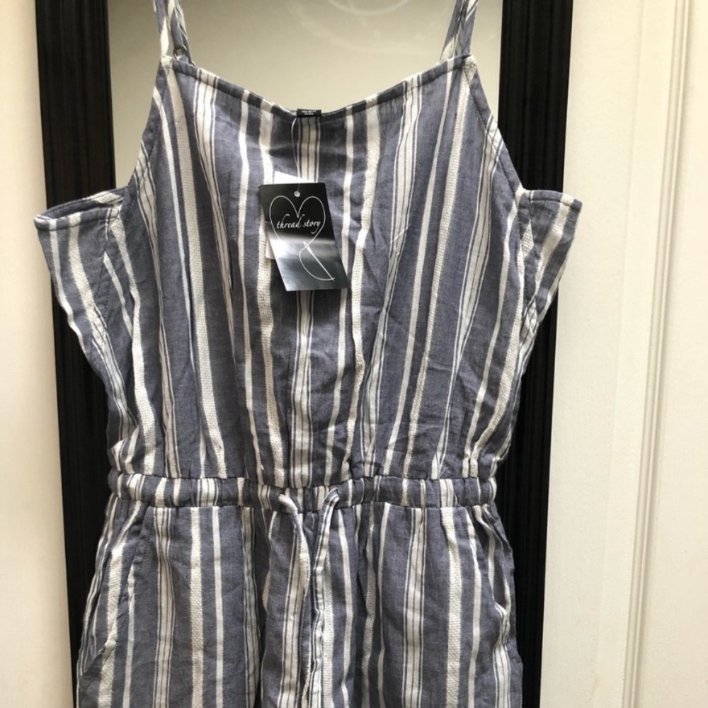 Stripe Jumpsuit